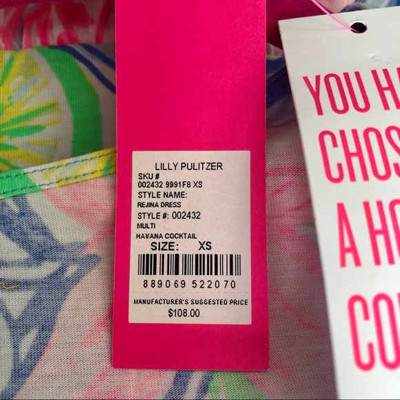 🌺🌺SOLD🌺🌺 Lilly Pulitzer Rejina Dress Havana - Picture 9 of 9